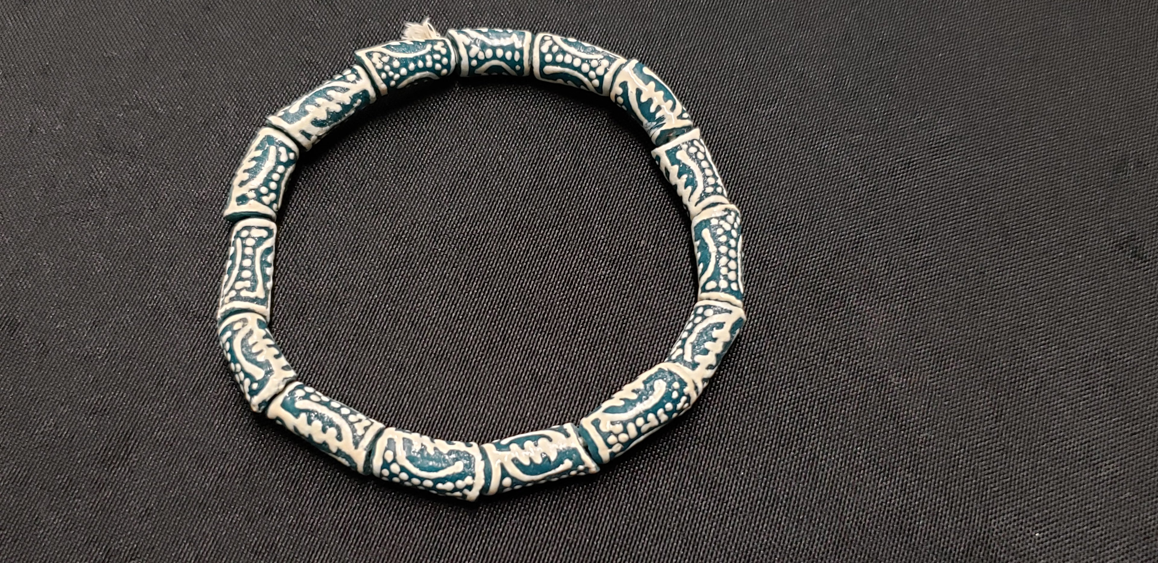 Gye Nyame African Glass Beads - The Divine Connection - Aadampo