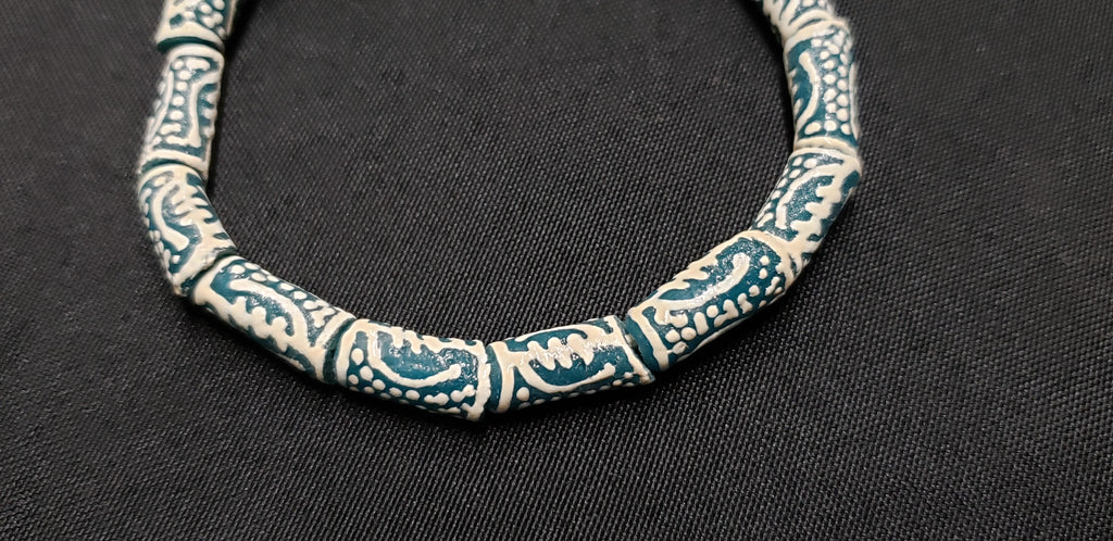 Gye Nyame African Glass Beads - The Divine Connection - Aadampo