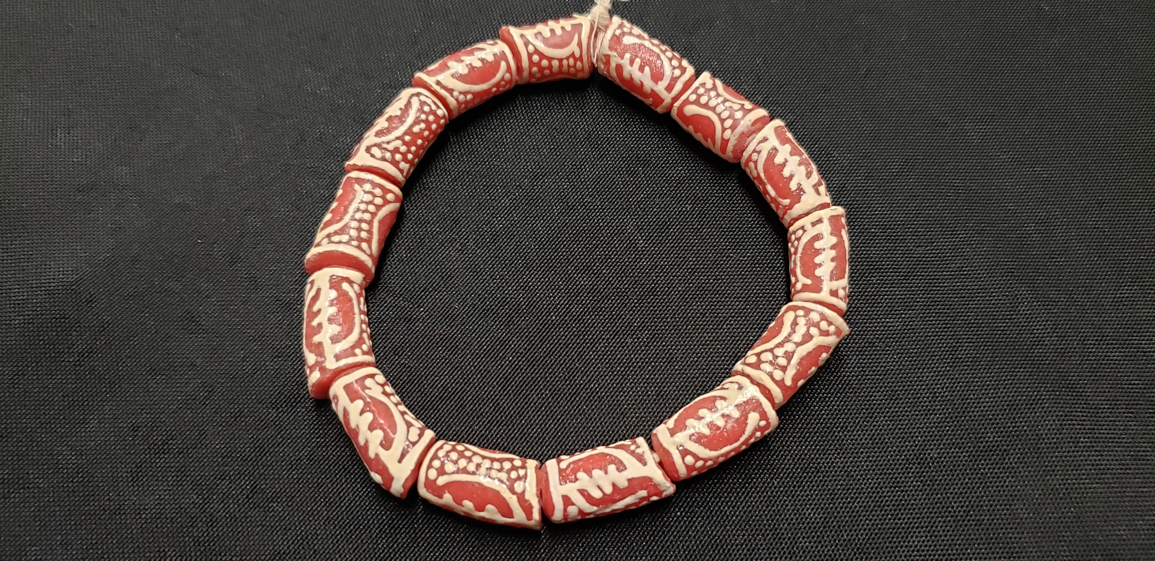 Gye Nyame Glass Beads - African Omnipotence in Every Bead. - Aadampo