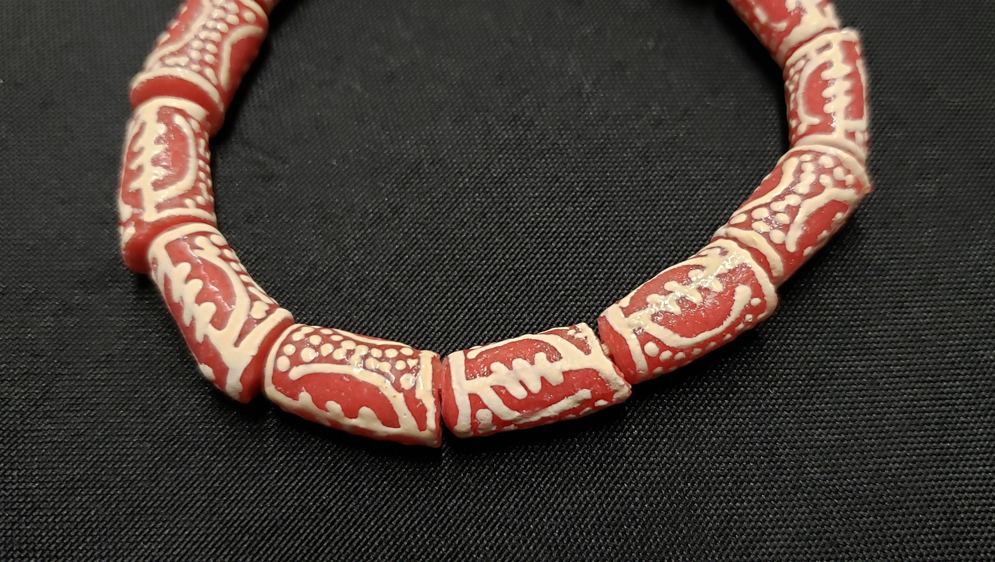 Gye Nyame Glass Beads - African Omnipotence in Every Bead. - Aadampo