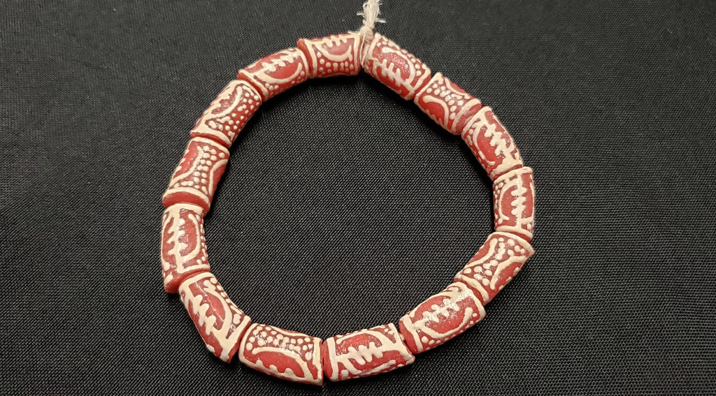 Gye Nyame Glass Beads - African Omnipotence in Every Bead. - Aadampo