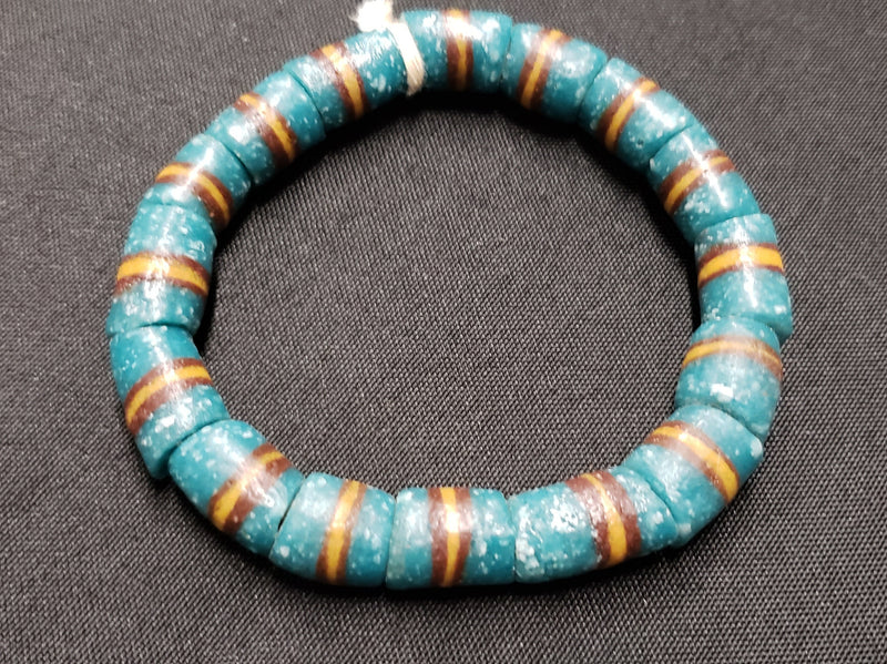 African glass beads, Ghana Krobo beads for handmade jewelry, AAB# 1407