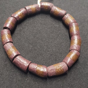 African glass beads, Krobo beads, AAB# 1041 - Aadampo