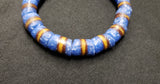 African glass beads, Ghana Krobo tube beads, AAB# 1397