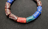 African glass beads, mixed beading beads for jewelry making,  AAB# 1541
