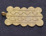 African Brass Pendant, AAB# 5229