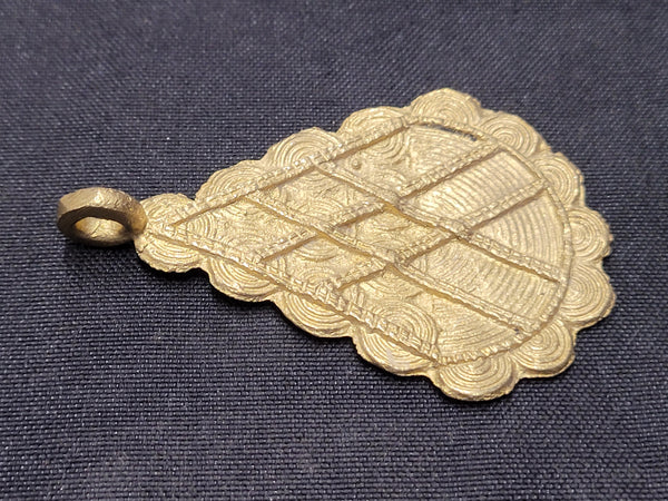 African Brass Pendant, AAB# 5249