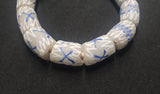 African glass beads, chunky Ghana glass beads for handmade jewelry, beading beads, AAB# 1455