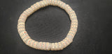 African glass beads,16 handmade Krobo tube beads for jewelry, AAB# 1304