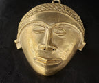 African tribal mask pendant, extra large decorative mask, 7.5 inches long, great for interior decor, AAB #5829 - Aadampo