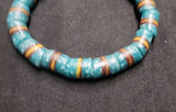 African glass beads, Ghana Krobo beads for jewelry making, AAB# 1410