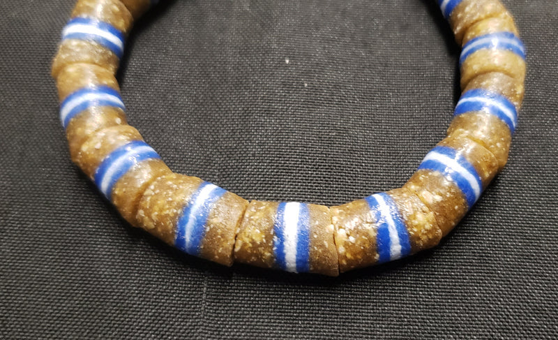 African glass beads, Ghana Krobo beads for jewelry making, AAB# 1415