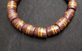 African glass beads, Ghana Krobo beads for jewelry making, AAB# 1413