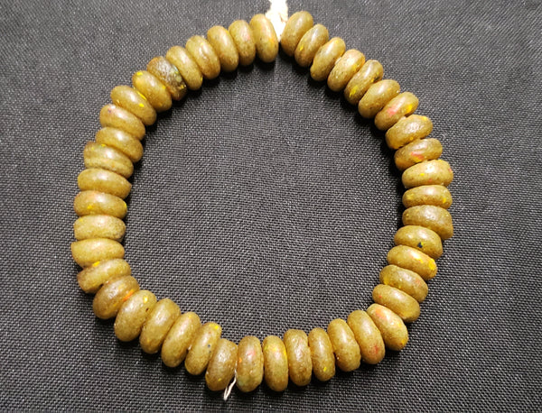 African glass beads. Spacer beads for jewelry making and arts & crafts, AAB# 3006