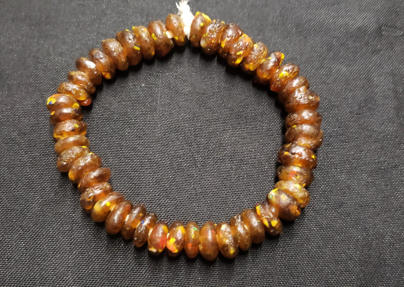 African glass beads. Spacer beads for jewelry making and arts & crafts, AAB# 3005