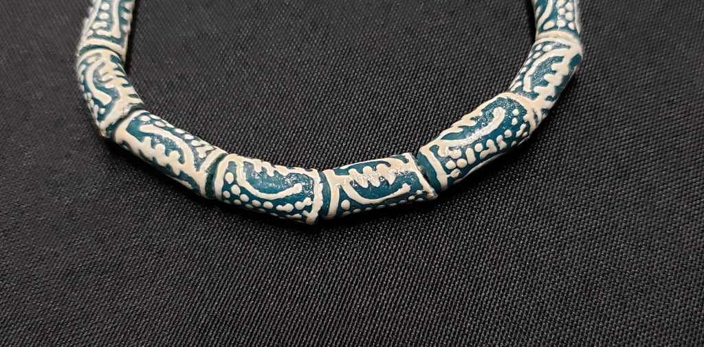 Gye Nyame African Glass Beads - The Divine Connection - Aadampo