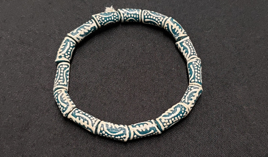 Gye Nyame African Glass Beads - The Divine Connection - Aadampo