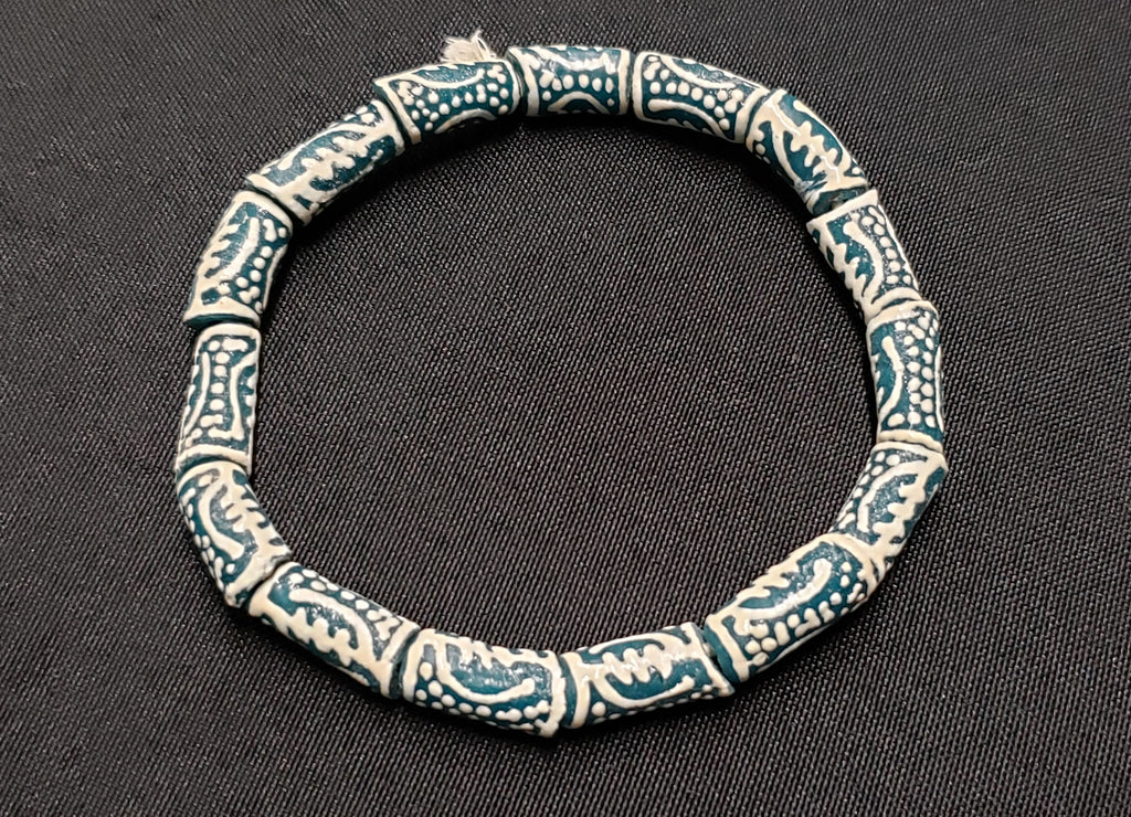 Gye Nyame African Glass Beads - The Divine Connection - Aadampo