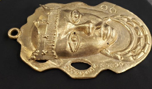 African tribal mask pendant, extra large decorative mask, 8.5 inches long, great for interior decor, AAB# 5815 - Aadampo