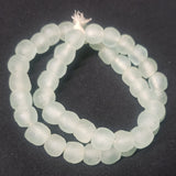 African recycled glass beads, Krobo beads for handmade jewelry design.