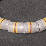 African glass beads, Ghana Krobo beads for jewelry making, AAB # 1418