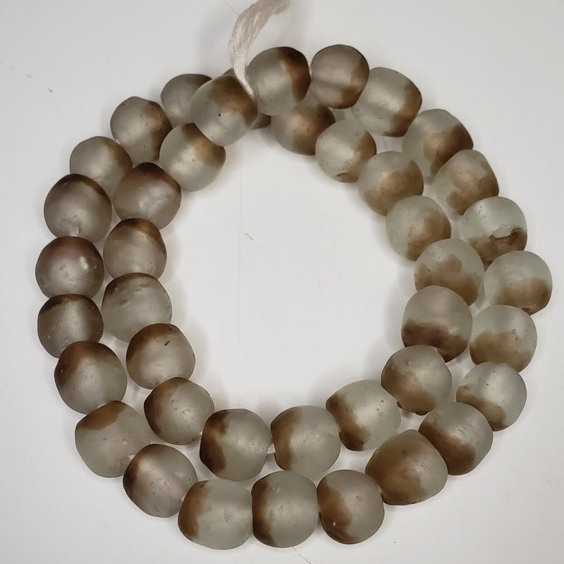 African Recycled Glass Beads - Krobo Beads for Statement Jewelry