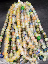 African Recycled Glass Beads, Krobo Beading Beads.