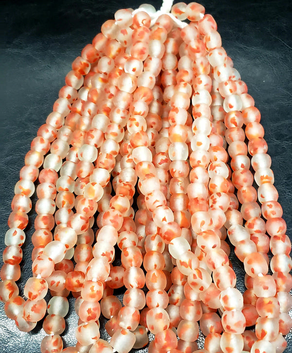 African Recycled Glass Beads - Round Krobo Beads