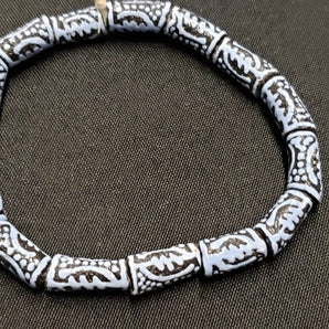 Ghanaian Gye Nyame Glass Beads - Cultural Elegance For Handmade Bracelets, Necklaces, Earrings. - Aadampo