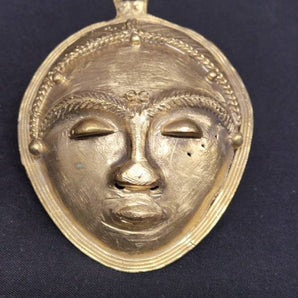 African tribal mask, extra large decorative mask, 6 inches,  AAB# 5806 - Aadampo